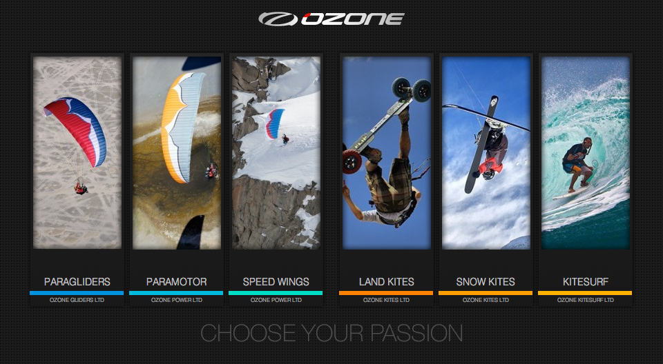 ozone paragliders